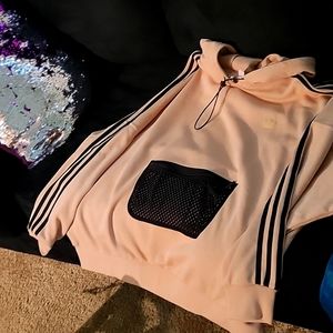 Adidas over size sweatshirt